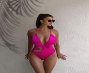 Pink Bikini - Cristy Ren from cristy ren shmeliys onlyfans leaks