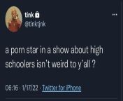 Thoughts? I don&#39;t think it&#39;s weird. I like that a porn star has the opportunity to be in mainstream tv. What&#39;s weird is that she was role playing minors in her porno. from porn tv net comeral
