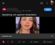 comment ratio on a video of a YouTube creator concerned that people are making porn of her using her face from facesitting using her face