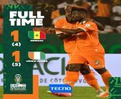 The hosts defeat the reigning champions and qualify for the 2023 Africa Cup of Nations quarter finals from sauth africa j