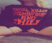 ? come watch some serial killers and see what Im wearing underneath ?? link below from kerala serial actor roopa see