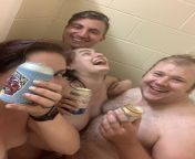 Feels so good to be reunited with Tex and Churl ?? group showerbeers are the best! Enjoying good company, Hamms and Minnesconsin from Hop &amp; Barrel from dana hamm