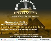 Kemba Genesis 3:22 And the LORD God said, The man has now become like one of us. It says- like one of us. This proves that God is like us, in human form. He is absolutely not formless. For more information, please visit our website : www.JagatGuruRampalji from www tamil pundai sunni okkum videos comne