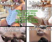 Modern White is White in White Lingerie and 8 inch Heels perfectly shaved and dolled up ready to suck cock and have our pussies reshaped by Big Black Cock ????????????????????????????????????????????? from big black naked shaved pussy