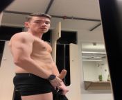 Got a bit excited post gym. What would you do if you caught me in the locker room? ? New video uploaded on OF now. from boy locker room young nude