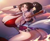 Not only is it New Years, but it&#39;s the Birthday of Mai Shiranui, the Juiciest Kunoichi of them all! from mai shiranui 3d