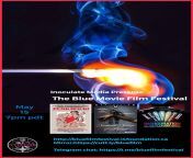 Streaming Tomorrow night, Saturday May 15. The Blue Movie Film Festival. from kalubaicha navane chang bhal marati movie film video