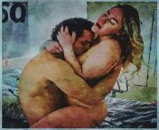 Couple in love - erotic art from indian hot couple makes love erotic video