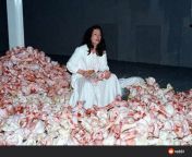 Let&#39;s not forget about Marina Abramovic.. from marina abramovic mock cannibal dinner gala
