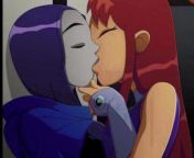 [please be detailed A4A] Starfire comes out after getting food for her and Raven but as soon as they eat it..weird things start to happen as they both start to grow big cocks and theyre tits/ass get big, as they both turn into horny busty lesbian sluts a from big as somali