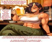After the game and a few drinks, her true feelings for you started to show... [Artist: chikaku kabin] [Discord Request] [Ogre] [Monster Girl] [Implied Sex] [Post Victory] [Horny] from malaysian girl viral sex