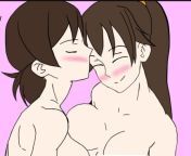 Eri-chan and Eri-gun lovemaking from polyfan hebe 67 chan