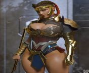 Loba as Wonder Woman (Rude Frog 3D) from wonder woman device bondage 3d