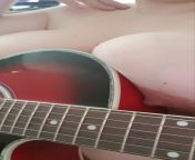 Little nip slip while playing the guitar naked? from gabby epstein nude nip slip while teasing video leaked