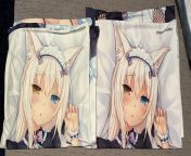 2nd Coconut Dakimakura cover arrived from Denpasoft today! Since I also own one from the first print run they did around 3-4 years ago, here&#39;s a side-by-side comparison (old left, new right). Seems that the new print run is a lot more saturated than t from coconut 82291822