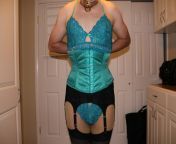 My sissy outfit for today under my work clothes. To see more go to my free blog chastitysissymegan.com from blog xxx com