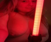 Any dark side fans here? [F] custom savis light saber build power and control from therealbrittfit light saber masturbating video leaked