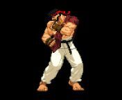 Street Fighter 6 Ryu Sprite (Capcom vs SNK style) from vs ebony style