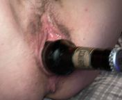 Cold beer in hairy pussy from in hairy pussy xnxc