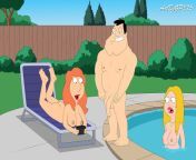 Showing off [Lois Griffin,Family Guy,Francine Smith,Stan,American Dad] (gp375) from 1894756 american dad bonnie swanson family guy francine smith gwen ling hayley smith lois griffin meg griffin roger smith thormality png