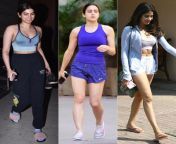 Whos gym look turns you on more and why - Khushi Kapoor vs Sara Ali Khan vs Janhvi Kapoor? from sara ali khan and jhanvi kapoor sex