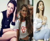 Regina Blandn, Eiza Gonzlez, Mara Chacn choose one to give you a full body nude massage with a happy ending from thai full body nude massage for male