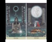 Would like interpretations on the Vice Versa Deck Moon card on both sides.. from mit moon cham on