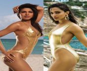 Priyanka Chopra-Jonas and Deepika Padukone. from girl actress sex ki choot priyanka chopra rathi and