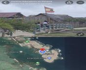 Found on Google Street View in Ustupo Panama. Yellow with two red bars above and below with a swastika in the center. Is it a local Indigenous flag? from swastika mp4