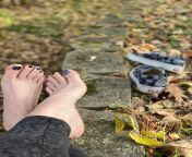 Reminiscing those fun fall colors and crunchy leaf sounds while getting ready for bare feet to be out and about again in a green and blooming spring ? from iranian bare feet sex