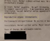Recently had a CT scan and noticed this in the report... from jija sali scan virgin xxxx com in