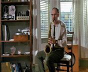 Who else is tired of unnecessary sax scenes in movies? What purpose does this guy playing with his horn serve?? from www dashi sax insex