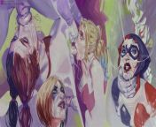 The Joker having his way with different styles of Harley Quinn [ DC comics ] ( sabu ) from gadis hisap sabu sabu drugs