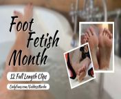 50% OFF SALE! Get down on your knees &amp; kiss the ground I walk on. It is foot fetish month on My fan club. Subscribe to get 12 brand new feet focused videos to bow down before. These new clips only last for 30 days from being posted so dont delay sign from brand new indian sex videos