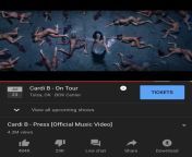 Apparently YouTube can demonetize an entire YouTube channel based off of just swearing, yet someone like Cardi B can include nudity, violence, etc. in their videos and dont even have to worry about an age restriction. from cardi b leaked videos