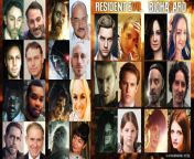 All the face models in Resident Evil 7 from naked seen in resident evil after