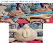 (FOR SALE) NSFW fuckable female Pokemon Lapras with useable pussy from 2006 sale