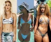 [Kaley Cuoco, Vanessa Hudgens, Rihanna] Sexy Workout with Kaley, Hot Day on the Beach with Vanessa or Joining Rihanna for unbridled Carnival in Barbados. from hindi sexy aunty with chat beach ka xxx chudai audio video wood
