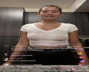 Who is the girl in the white shirt she has been appearing on TikTok live but has kept getting banned does anyone know her name or instagram from lick my till the white shirt come out
