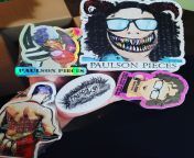 Sticker packs live at www.paulsonpieces.com free us shipping. 1.20 international from www comedy com free download