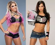 Would you rather fuck Alexa Bliss or AJ Lee? from aj lee sex fuck