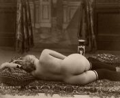 French Studio nude 1914 from zeni studio