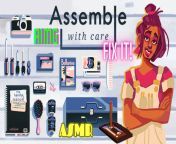 Beautiful ASMR game Assemble with Care from canan asmr