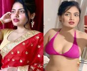 Manvi - saree vs bikini - Indian TV and web series actress. from tuba buyukustun sexun tv sireyal deiva magal actress shtya nude p