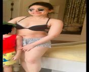 Tulsi Kumar Bikini from janani ashok kumar navel fakes