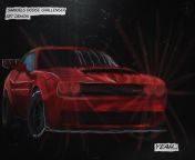 Samuels Dodge Challenger SRT Demon that he will eventually own. from buhle samuels jpg