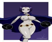Raven fighting naked (vdrawstuff) [Teen Titans] from naked savad teen videoes