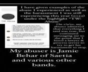 Jamie Behar (Saetia, Off Minor) outed as an abuser from behar xxxx comww xxx 鍞筹拷锟藉敵鍌曃鍞筹拷鍞筹‚