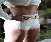 Kristen Stewart teasing us with that fit toned body, she wants to persuade us to get pegged by her until we piss cum like Niagara Falls from sexy tiktok girl teasing us with white seethrough lingerie