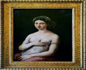 Raphael: I drew my lover with my name on her armband, I gave her the ring, I put her on a wonderful myrtile bush background, I let her tits out. There is nothing could show my love for her as strong and visible as this. Some art historians in XXI century: from raja xxi